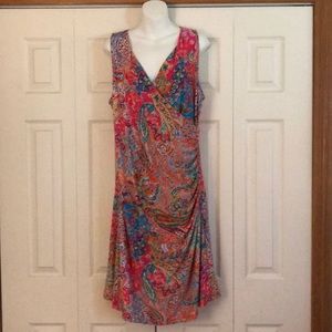 Lauren Ralph Lauren multi colored dress